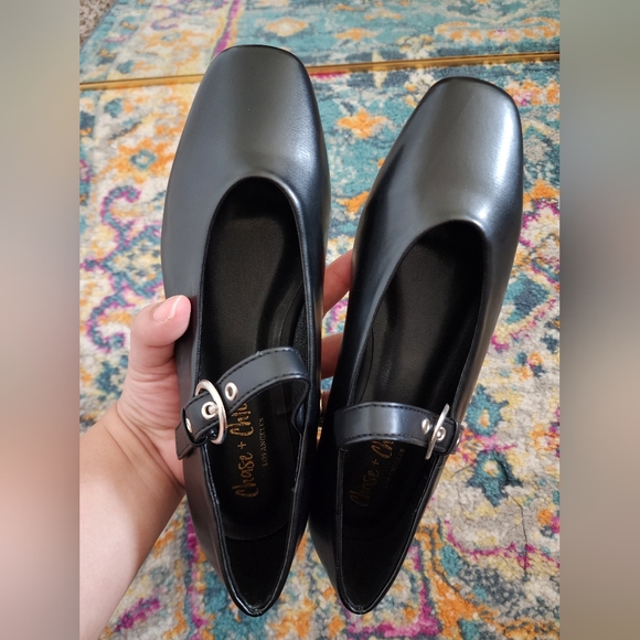 Ballet Mary Jane Flats - Picture 2 of 2